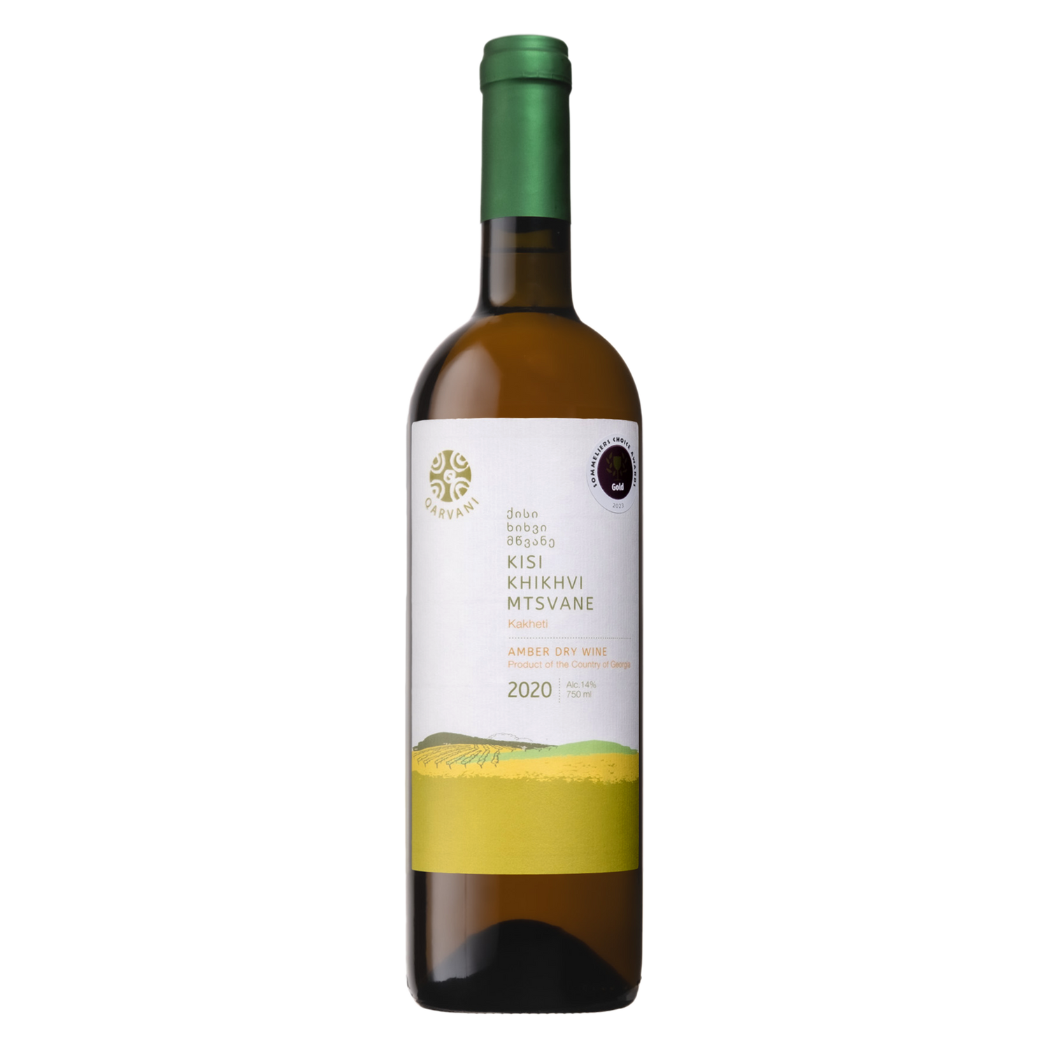Qarvani - Anapea Village - Kisi/Khikhvi/Mtsvane Qvevri Dry Amber (Orange) Wine 2020