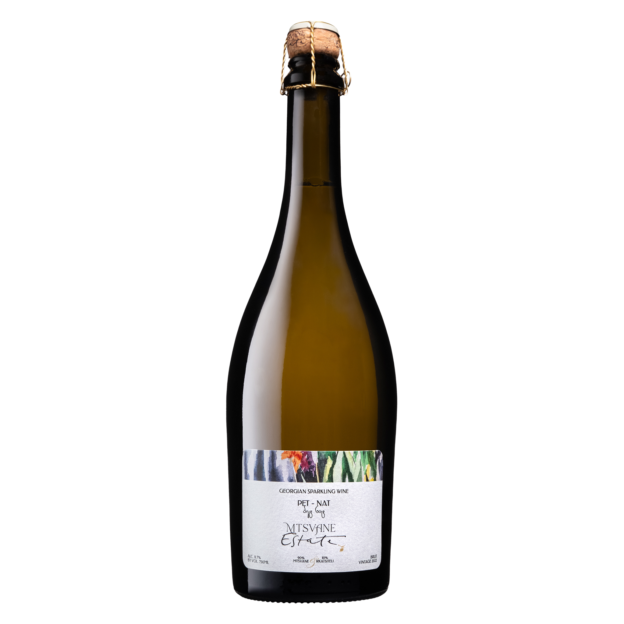 Mtsvane Estate Georgian Sparkling - Pet-Nat Mtsvane & Rkatsiteli 2021