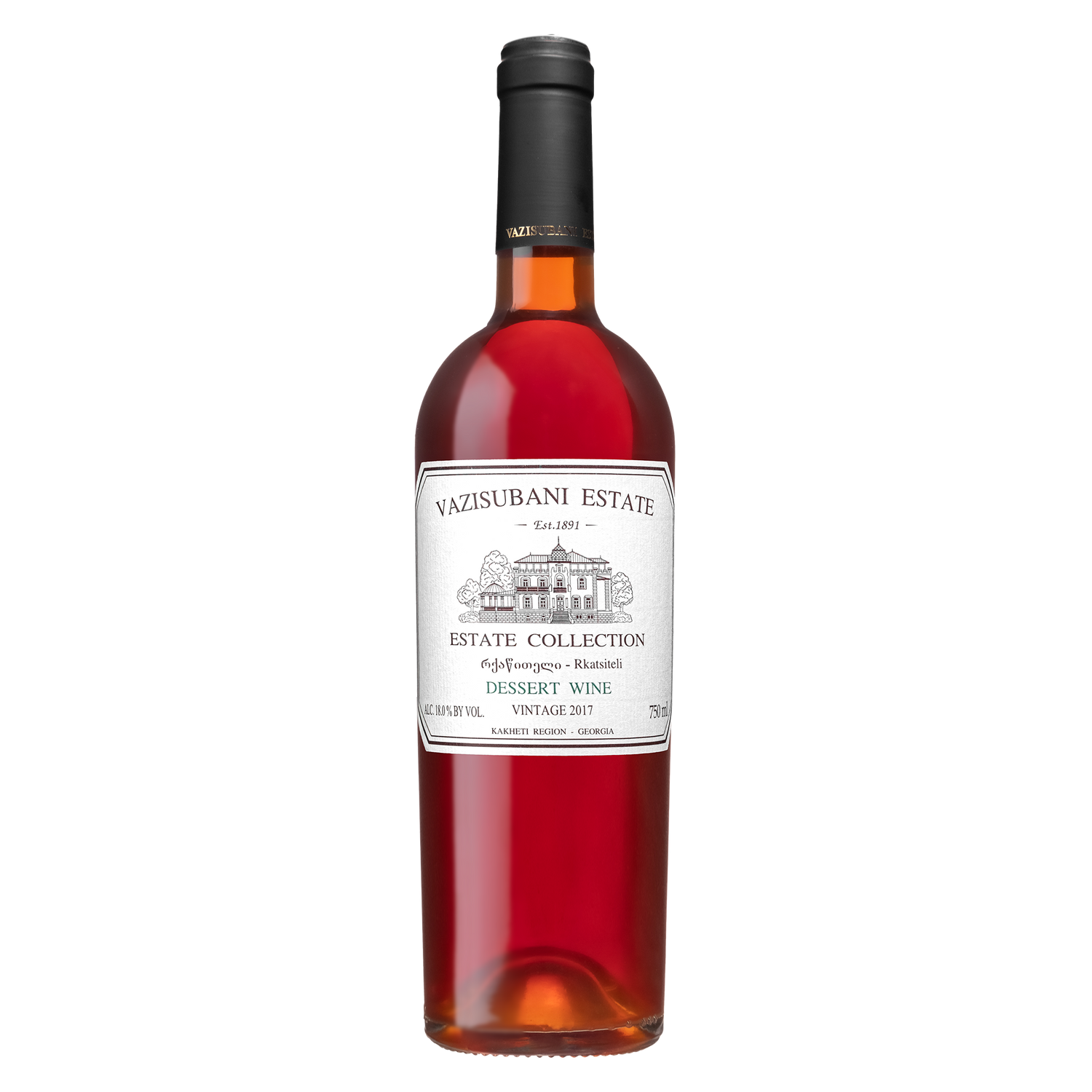 Vazisubani Estate - Estate Collection - Rkatsiteli Dessert Wine 2017