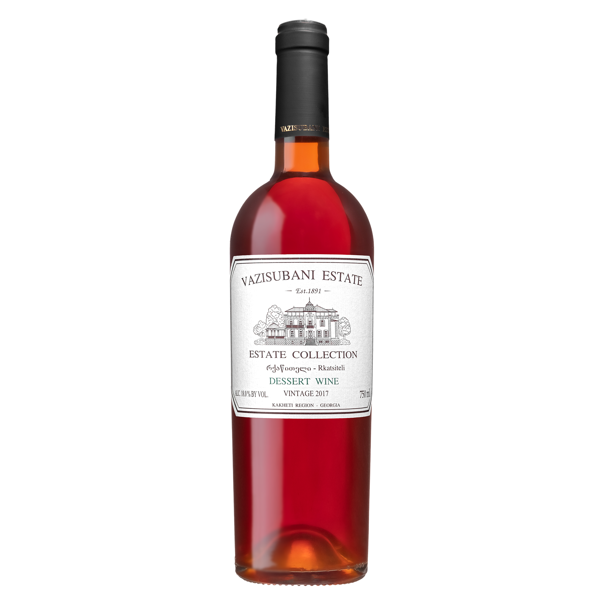 Vazisubani Estate - Estate Collection - Rkatsiteli Dessert Wine 2017