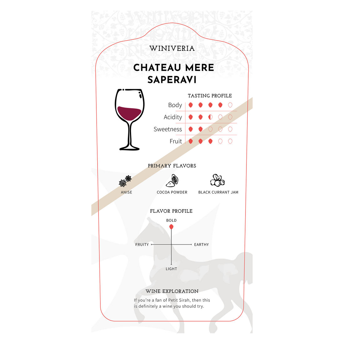 Chateau Mere Saperavi Qvevri 2021