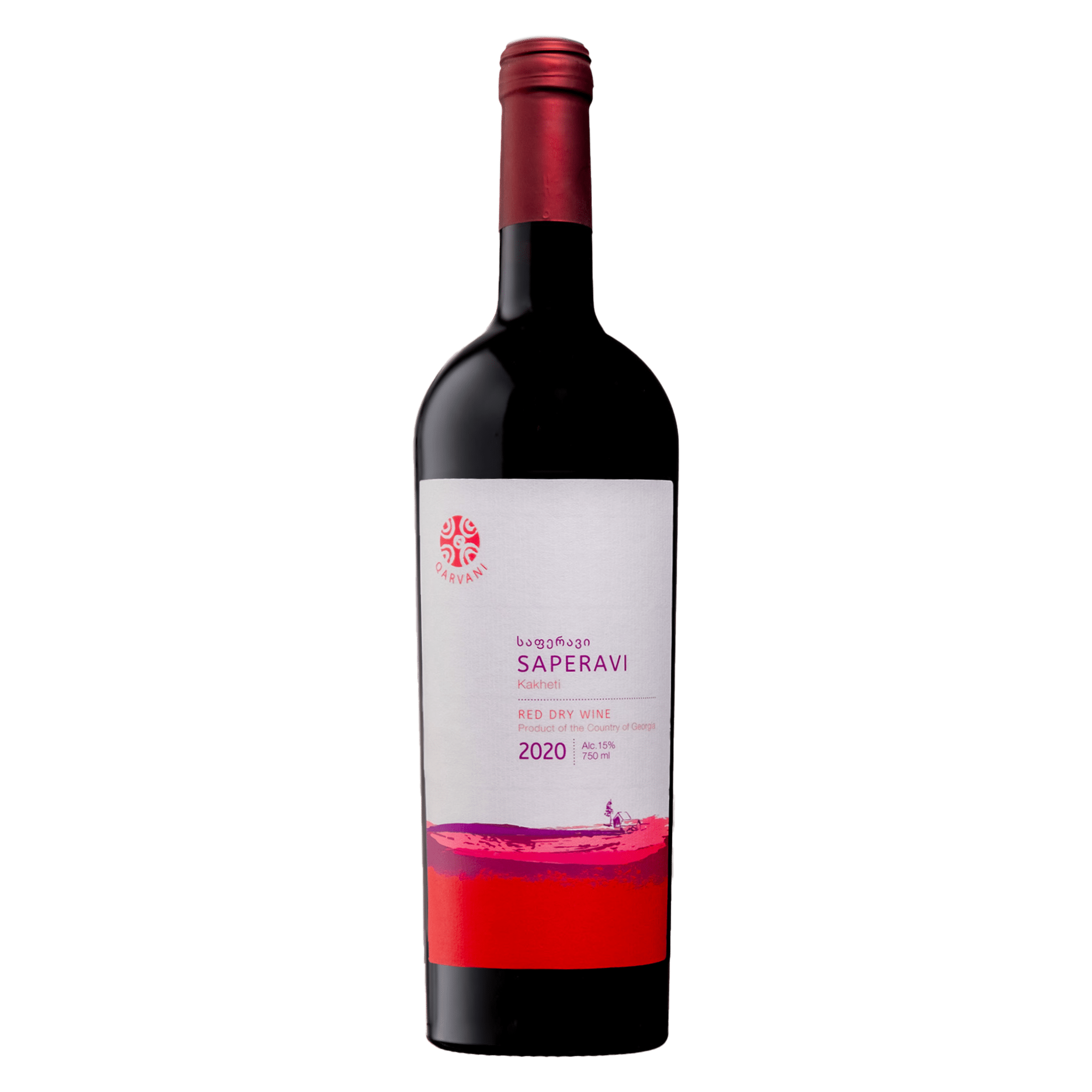 Qarvani - Anapea Village - Saperavi Dry Red Wine 2020 - Ghvinos Wines