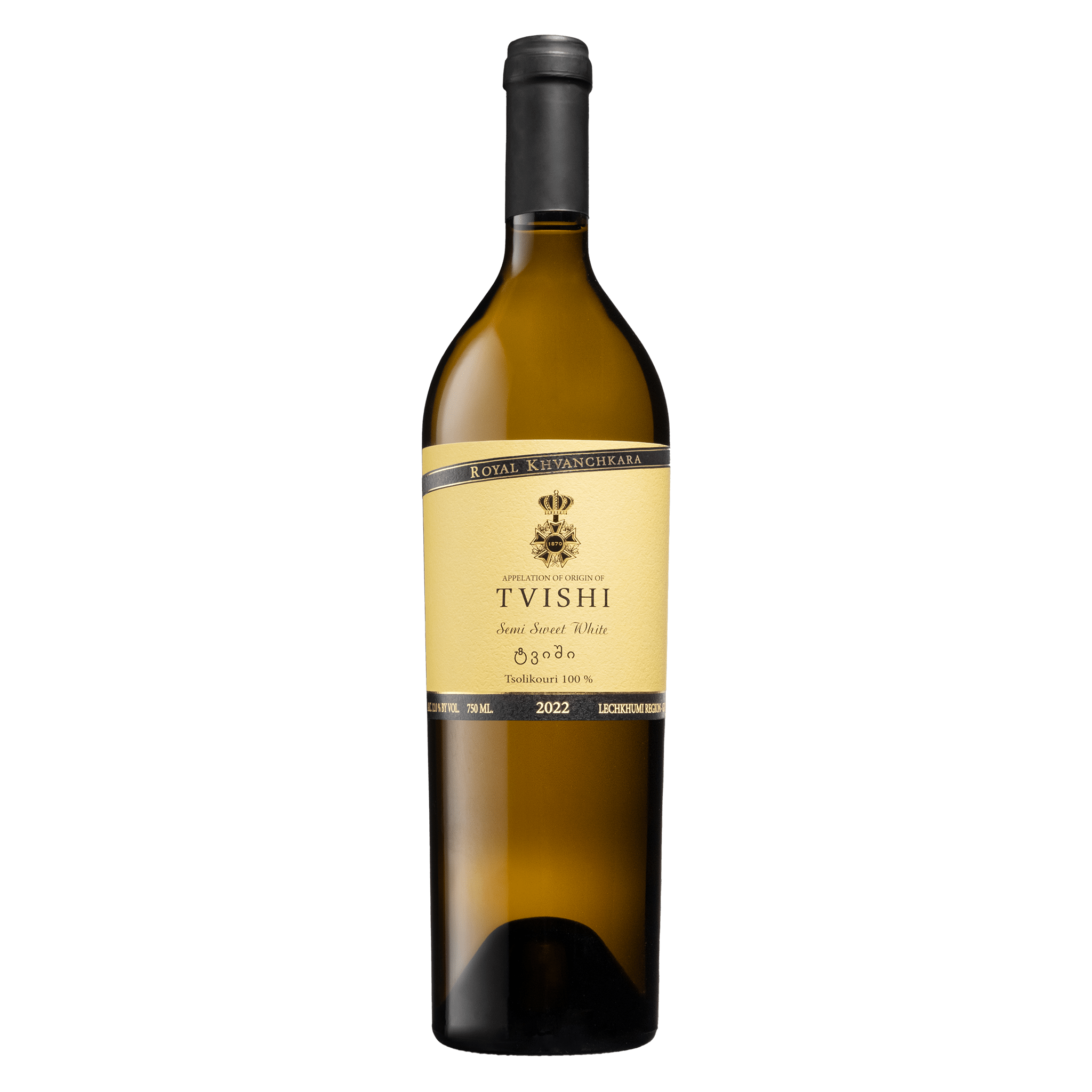 Royal Khvanchkara - Tvishi 2022 - White Semi - Dry Wine - Ghvinos Wines