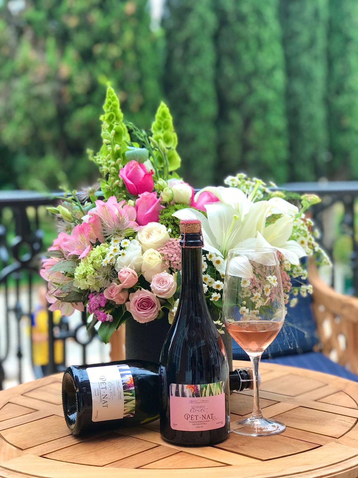 Georgian Sparkling Pet-Nat Saperavi Rose 2021