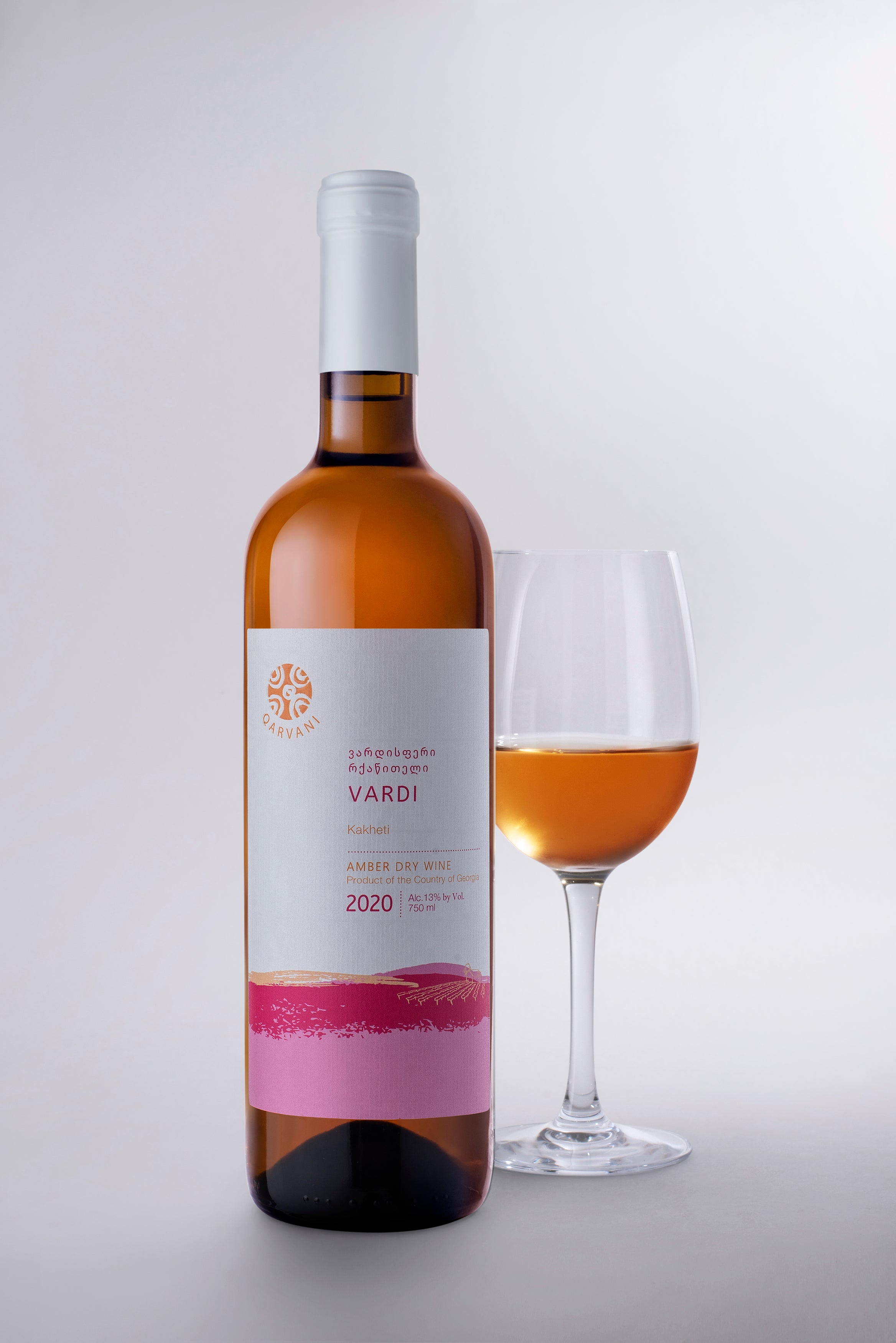 Qarvani - Anapea Village - Rkatsiteli Vardisferi 2020 (Pink Rkatsiteli)