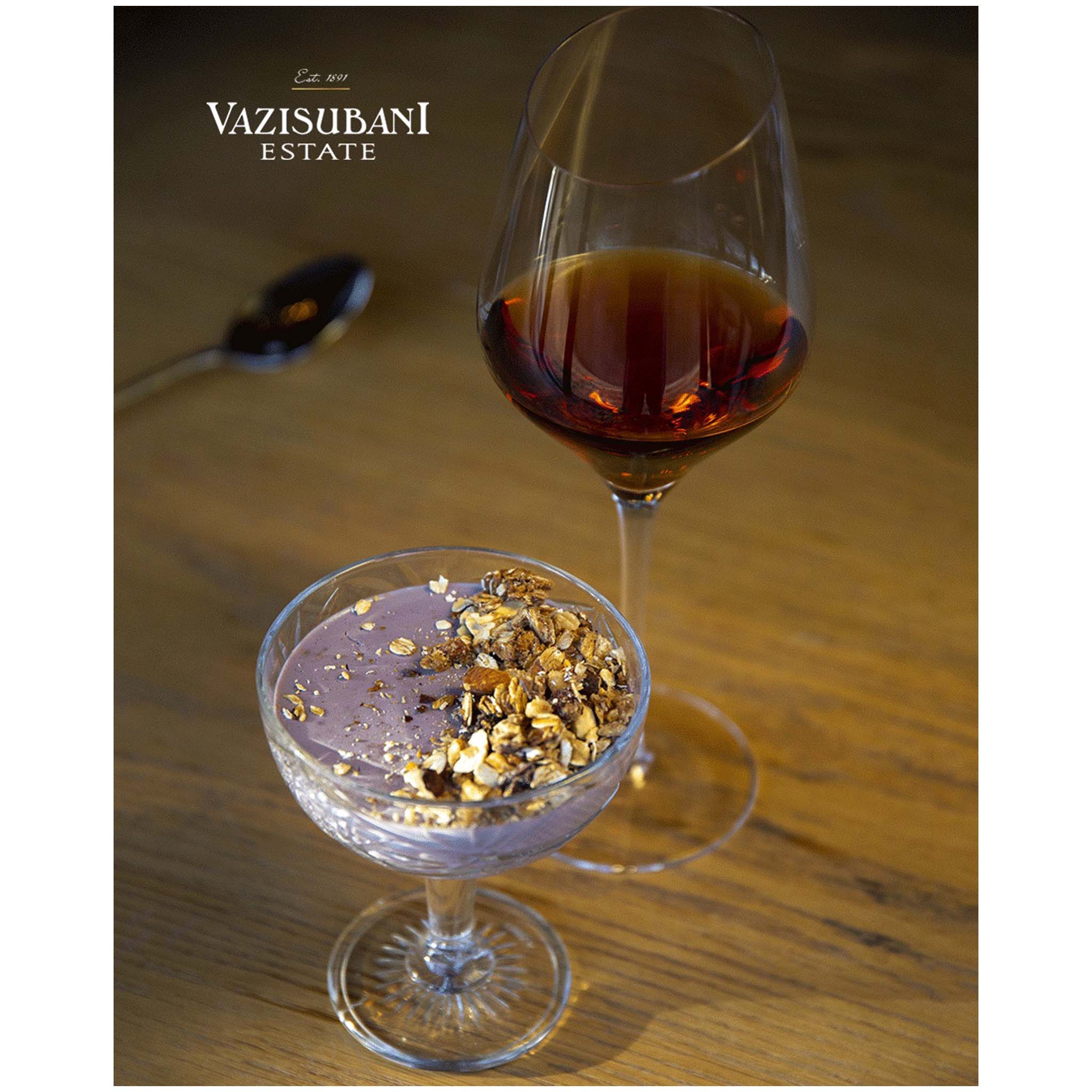 Vazisubani Estate Estate Collection Dessert Wine glass shot
