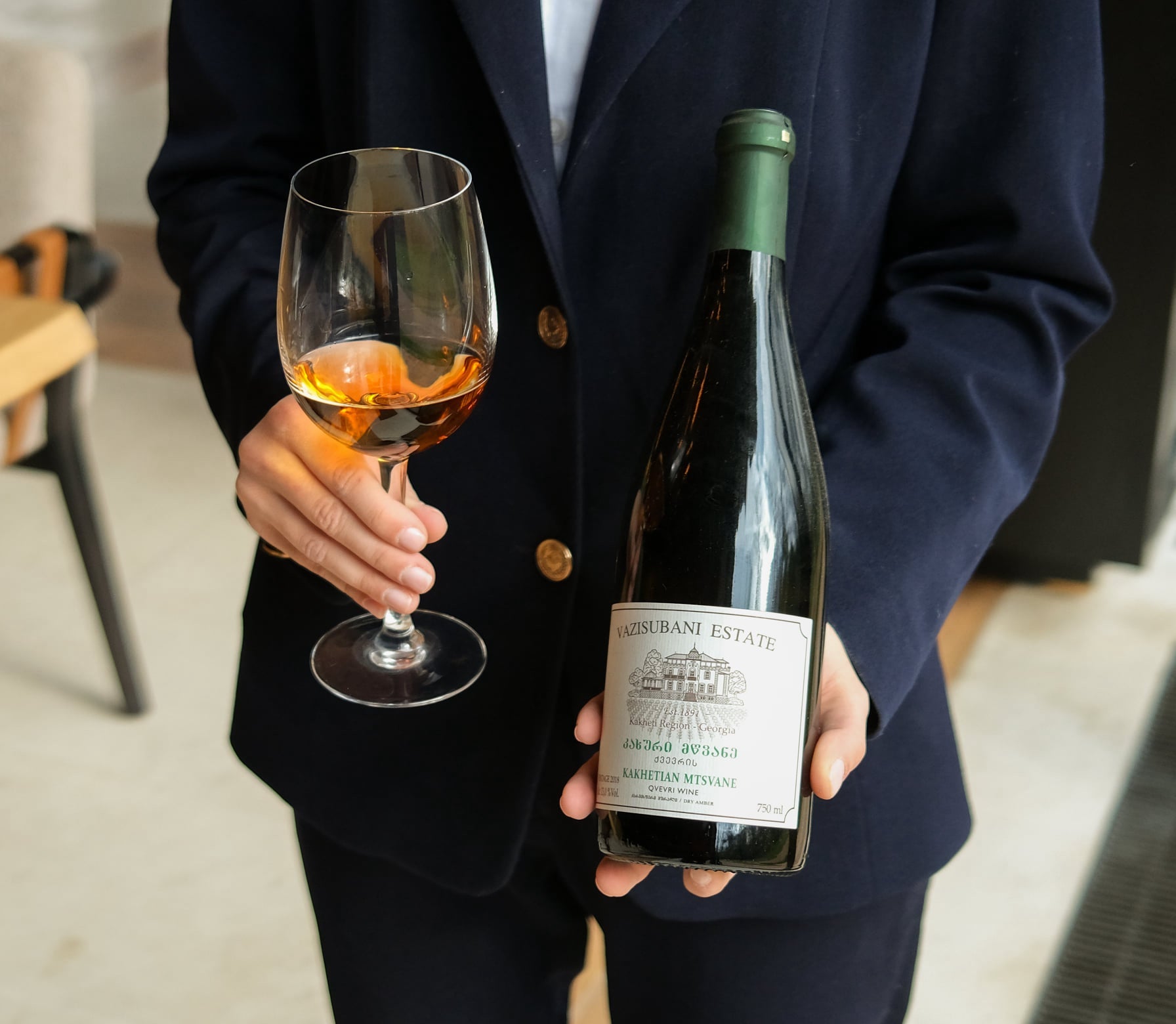 Vazisubani Estate Kakhuri Mtsvane 2021 - Ghvinos Wines