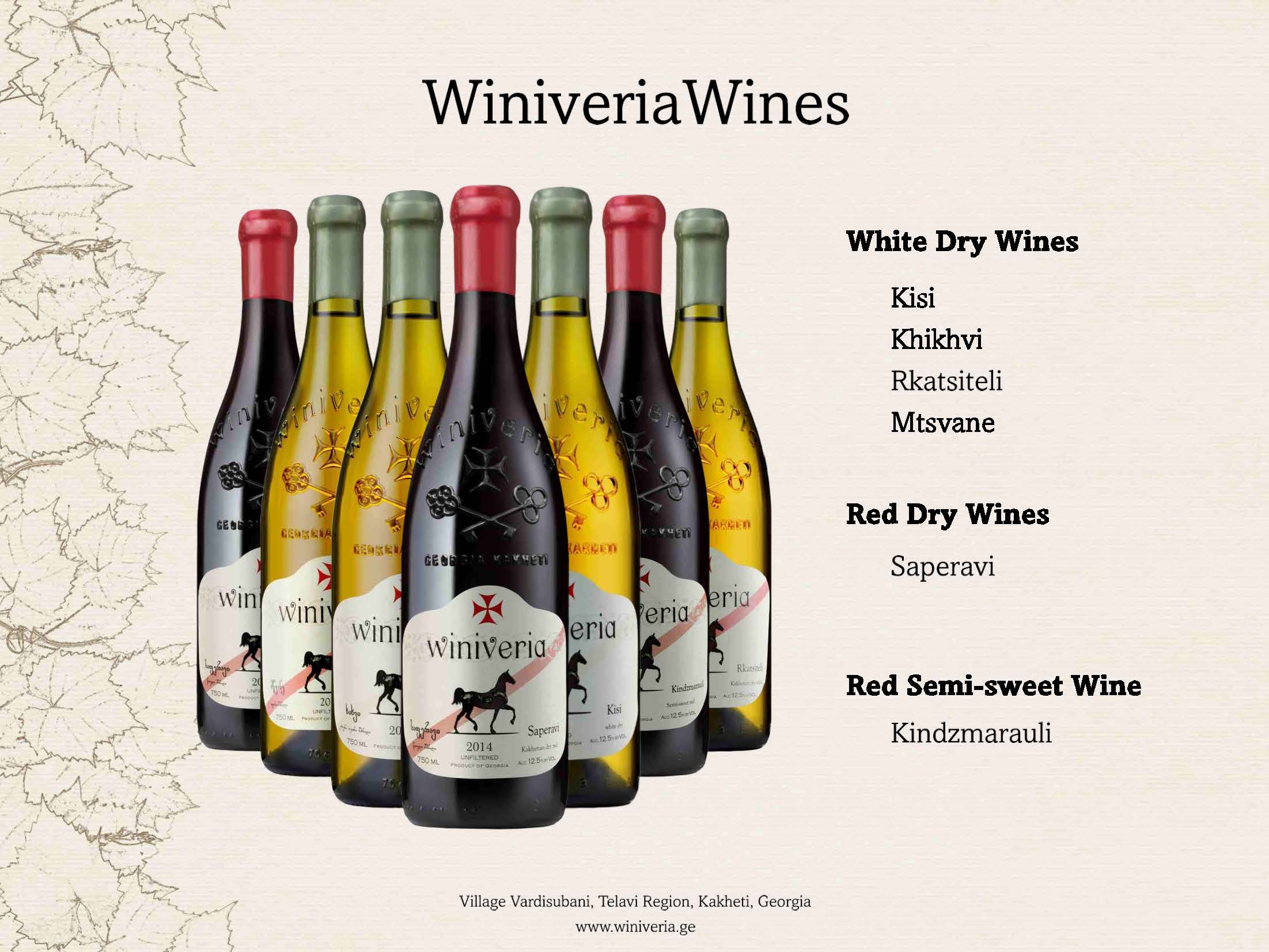 Winiveria and Chateau Mere Wines - Ghvinos Wines