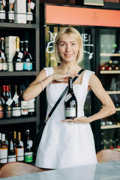 Kateryna Chiganova, Founder and Sparkling Wine Maker for Mtsvane Estate Georgian Sparkling wines from the Country of Georgia