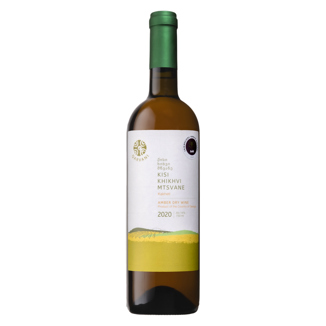 Qarvani - Anapea Village - Kisi/Khikhvi/Mtsvane Qvevri Dry Amber (Orange) Wine 2020