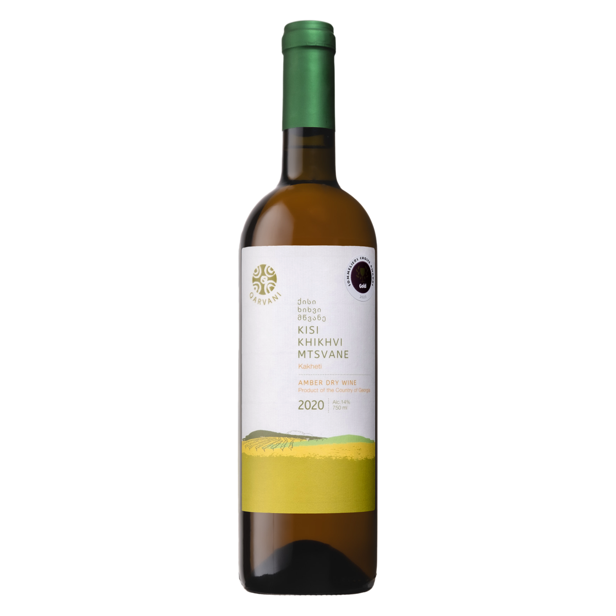 Qarvani - Anapea Village - Kisi/Khikhvi/Mtsvane Qvevri Dry Amber (Orange) Wine 2020