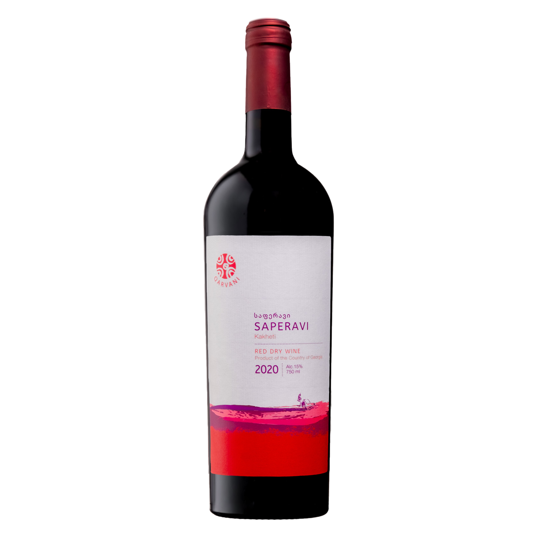 Qarvani - Anapea Village - Saperavi Dry Red Wine 2020