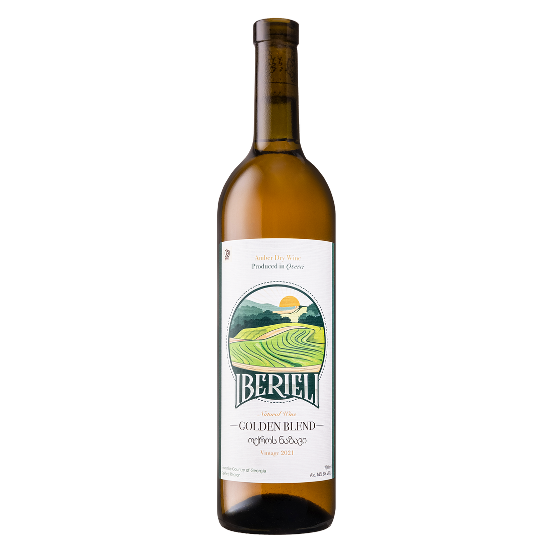 Iberieli Golden Blend 2021 (Rkatsiteli, Mtsvane, Kisi, Khikhvi) Qvevri Dry Amber (Orange)