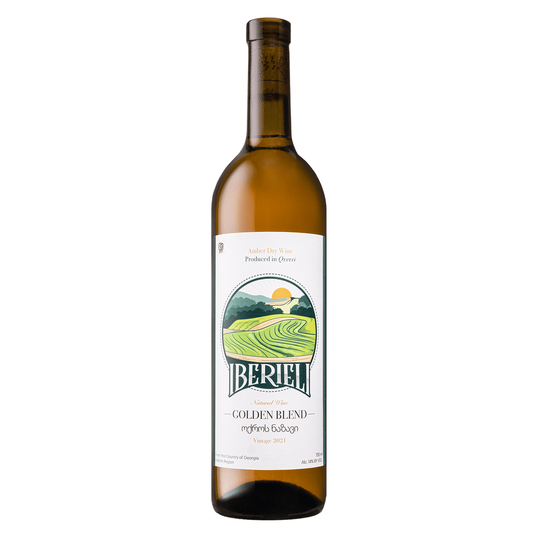 Iberieli Golden Blend 2022 (Rkatsiteli, Mtsvane, Kisi, Khikhvi) Qvevri Dry Amber (Orange) - Ghvinos Wines