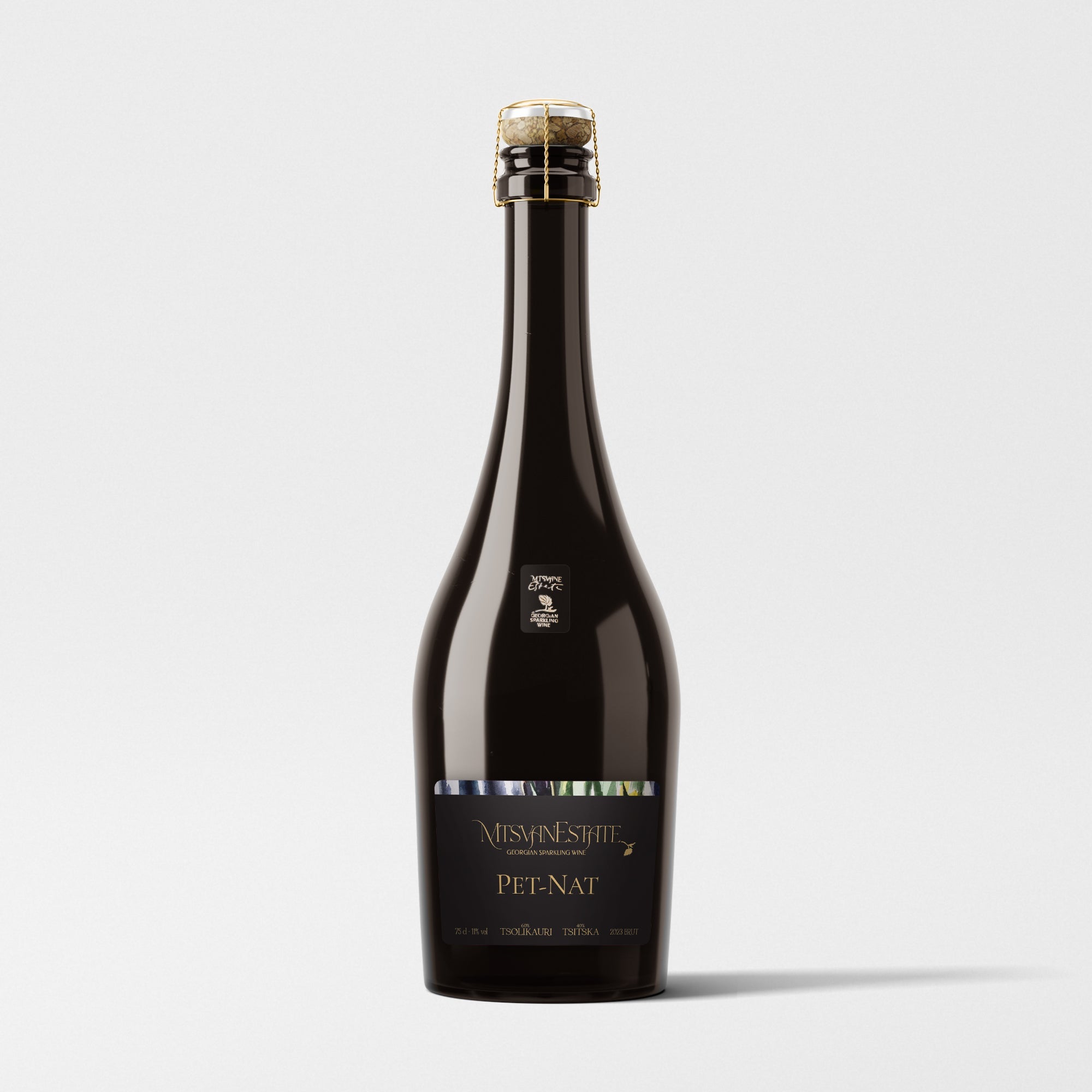 Mtsvane Estate Georgian Sparkling - Pet - Nat Tsolikouri Tsitska 2023 - Ghvinos Wines