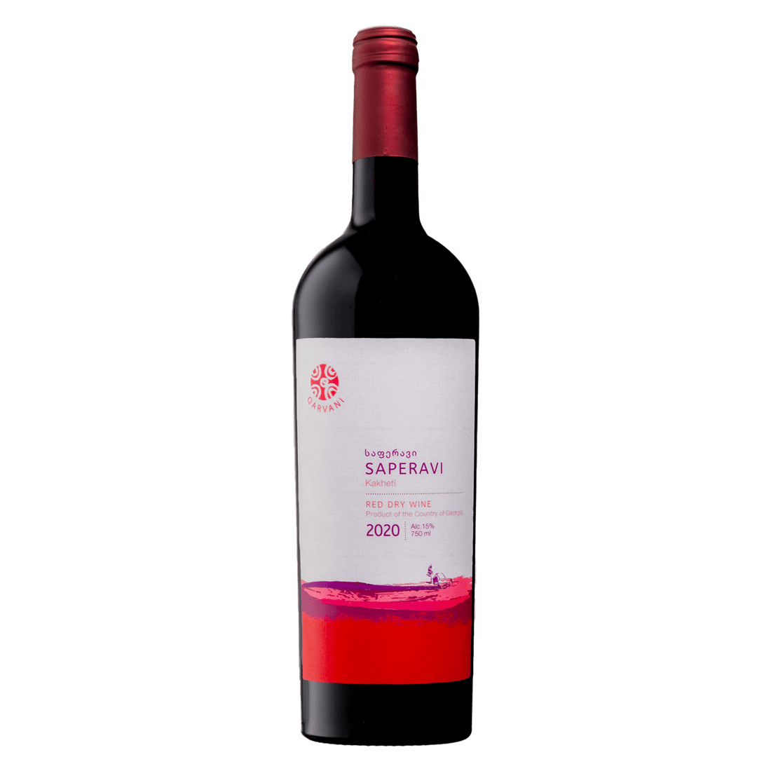 Qarvani - Anapea Village - Saperavi Dry Red Wine 2020 - Ghvinos Wines