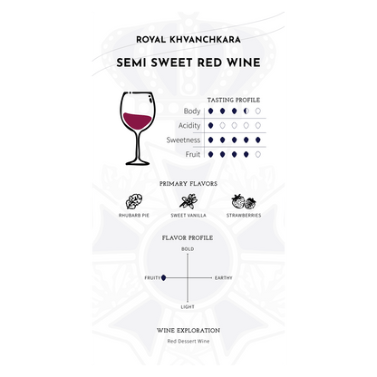 Royal Khvanchkara - Khvanchkara - Red Semi - sweet 2024 - Ghvinos Wines