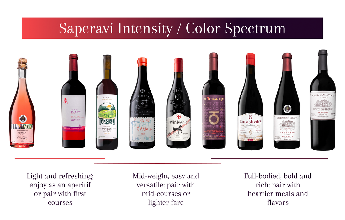 Saperavi Spectrum Sampler 6-Pack