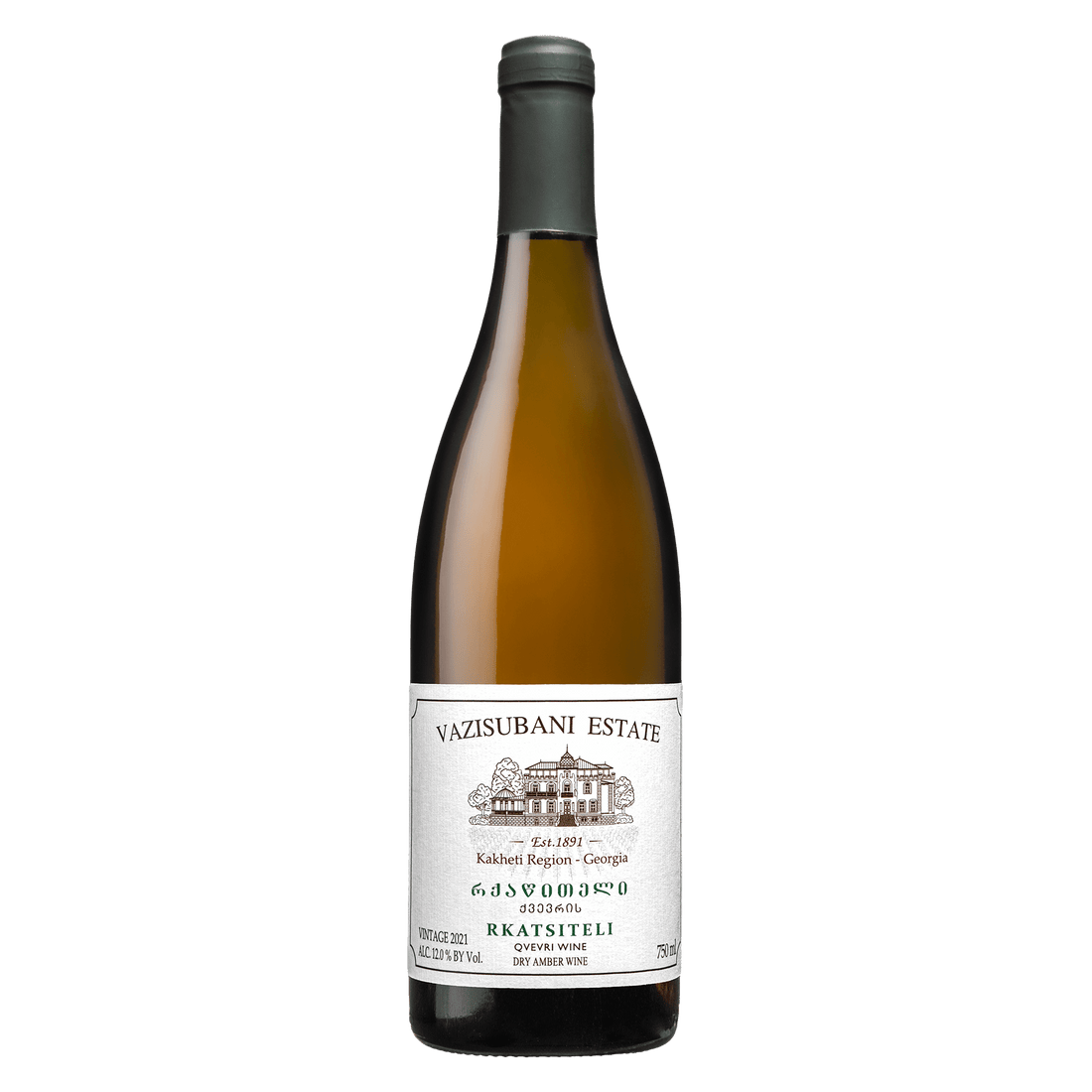 Vazisubani Estate Rkatsiteli 2021 - Ghvinos Wines