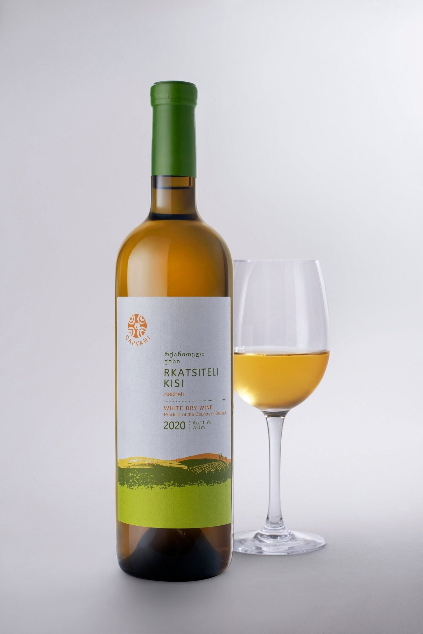 Qarvani - Anapea Village - Rkatsiteli Kisi Dry Amber 2020 - Ghvinos Wines